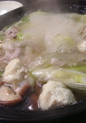 体に優しいふわとろ鶏団子鍋☆-レシピのメイン写真