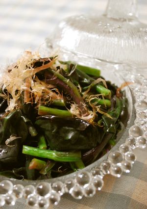 金時草の和え物-レシピのメイン写真