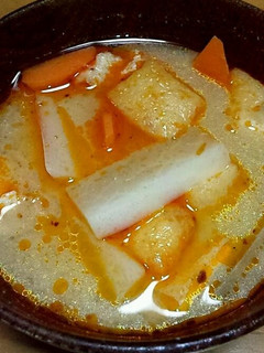 ご飯がすすむ!絶品ラー油in味噌汁☆-レシピのメイン写真
