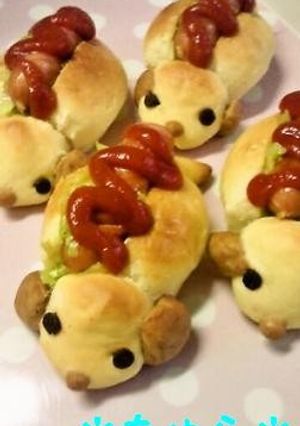 都内に出現?！ホットドッグ(^･ェ･)-レシピのメイン写真