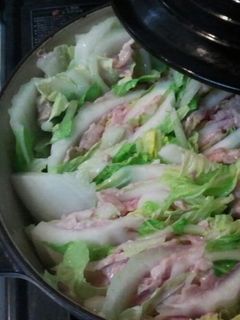 白菜ミルフィーユ常夜鍋・豚と白菜の重ね煮-レシピのメイン写真