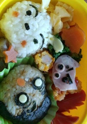 ♡クレヨンしんちゃん♡弁当-レシピのメイン写真