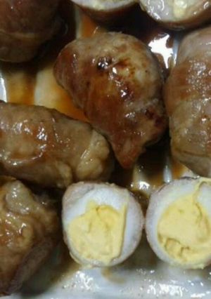豚肉うずら巻-レシピのメイン写真