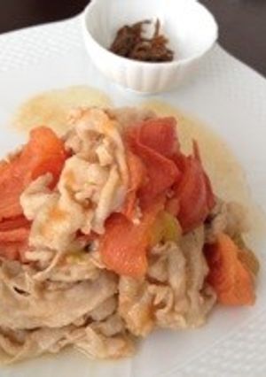 サッパリ☆豚肉とトマトの炒めもの☆-レシピのメイン写真