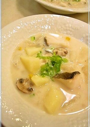 週末漁師のバル　鱈のフィッシュチャウダー-レシピのメイン写真