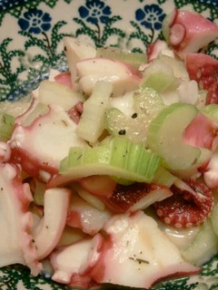 落合シェフのと違うタコとセロリのサラダ-レシピのメイン写真