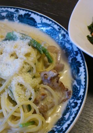 豆乳でクリームパスタ☆-レシピのメイン写真