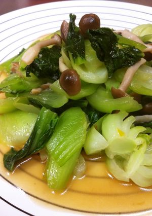 冬こそ代謝UP☆青梗菜＆生姜の中華炒め-レシピのメイン写真