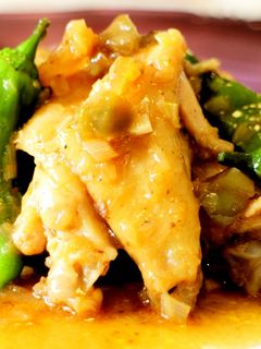 簡単♪レンジで♬鶏手羽とししとうの中華風-レシピのメイン写真