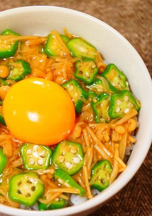 ネバトロチーズ月見丼-レシピのメイン写真
