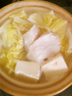 真鱈・豆腐・白菜de三点鍋-レシピのメイン写真