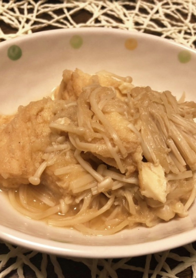 厚揚げえのきのおろし煮-レシピのメイン写真