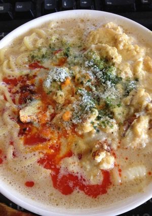 麺の力☆ピリ辛ミルク仕立て-レシピのメイン写真