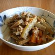 ★豚ひき肉と3種の根菜きんぴら★