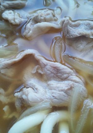 肉うどん-レシピのメイン写真