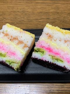 節約!簡単!彩り押し寿司-レシピのメイン写真