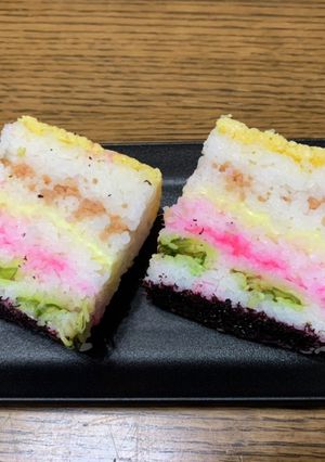 節約！簡単！彩り押し寿司-レシピのメイン写真