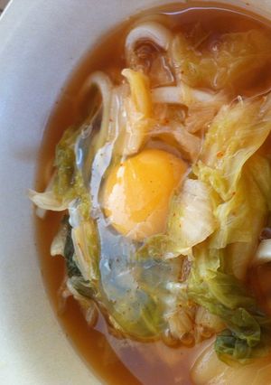 キムチうどん-レシピのメイン写真