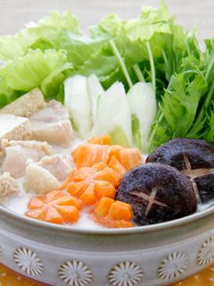 ほめられ♪豆乳鍋-レシピのメイン写真