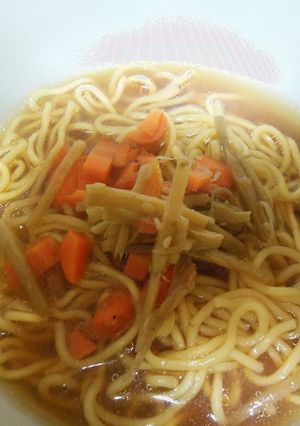 きんぴらテイストラーメン　-レシピのメイン写真