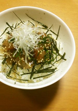 簡単マグロユッケ丼-レシピのメイン写真
