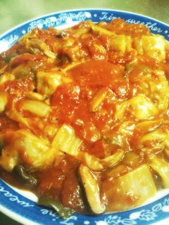 鶏肉と白菜のトマト煮-レシピのメイン写真