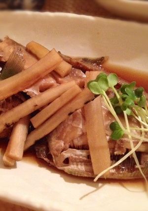 *ごぼうは絶対入れて！＊カワハギの煮付け-レシピのメイン写真