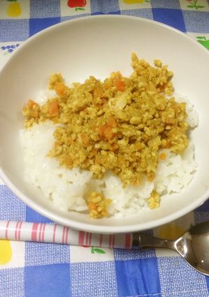 今日の夕飯に☆ぴいち姫の簡単ドライカレー-レシピのメイン写真