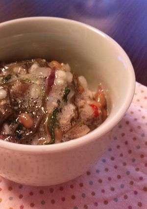 薬膳納豆-レシピのメイン写真