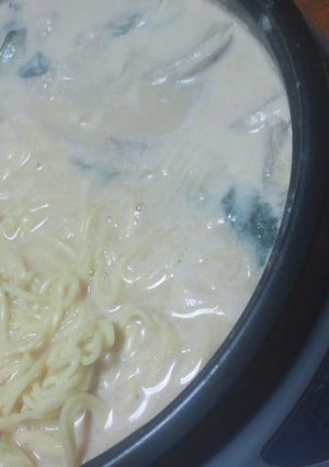 ピリ辛豆乳味噌鍋 坦々鍋風??-レシピのメイン写真