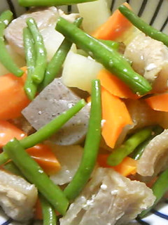 スジ肉と野菜の塩麹煮-レシピのメイン写真