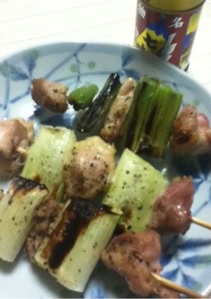 焼き鳥 （普通の焼き鶏）-レシピのメイン写真
