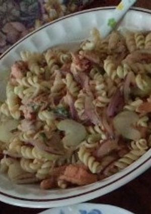 レモン風味のサーモンサラダ-レシピのメイン写真