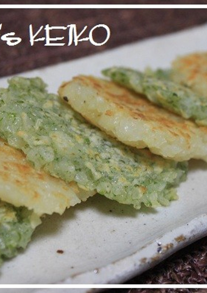 じゃがいものもっちり焼き☆チーズ＆のり塩-レシピのメイン写真