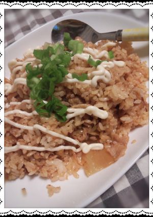 やっぱり美味しいキムチチャーハン♪-レシピのメイン写真