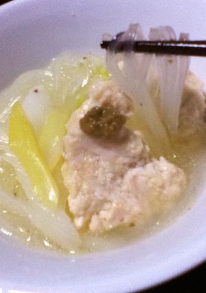 マロニーで◇風邪にあつあつ◇フォー風な麺-レシピのメイン写真