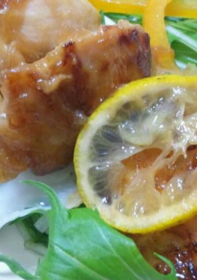 鶏胸肉のさっぱりしょうが焼き-レシピのメイン写真