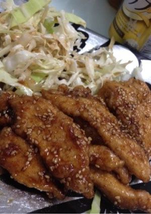 ★鶏むね肉で手羽先風★-レシピのメイン写真
