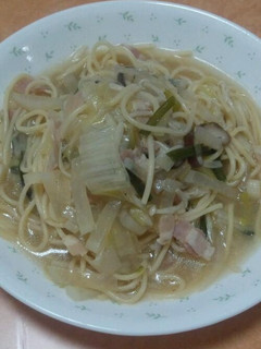 簡単 具沢山 中華風スープパスタ-レシピのメイン写真
