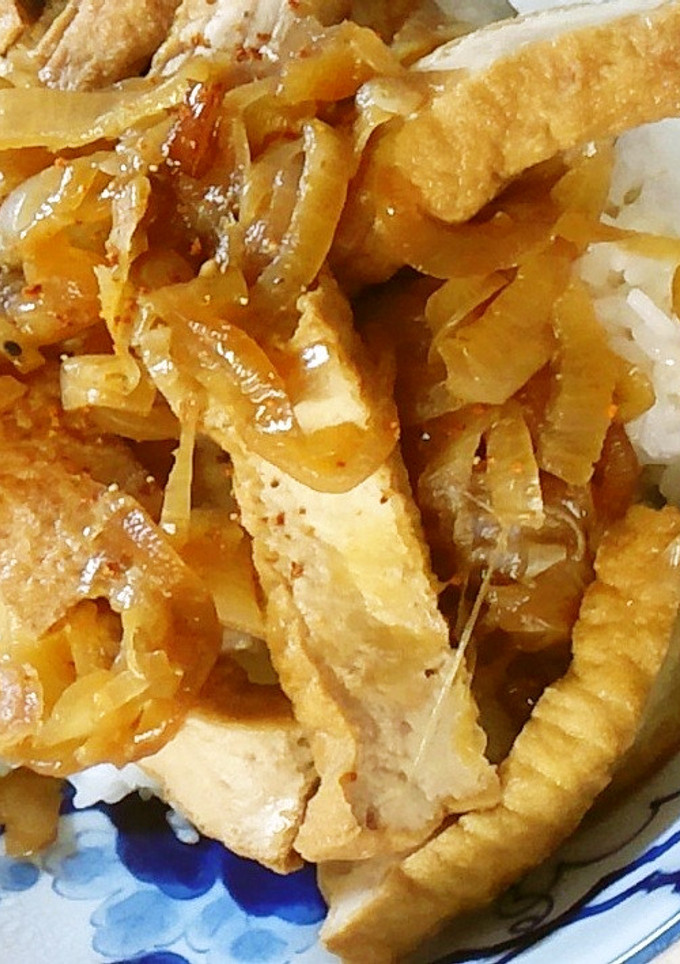厚揚げの甘辛煮-レシピのメイン写真