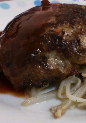 野菜ハンバーグ←-レシピのメイン写真
