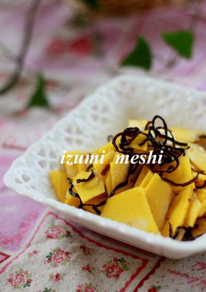 コリンキーの塩昆布サラダ-レシピのメイン写真