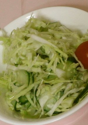 病院給食で本当に出た生野菜のサラダ-レシピのメイン写真