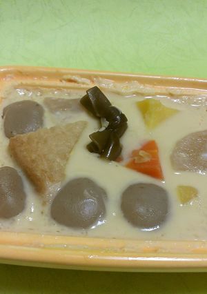 リメイク☆おでんでレンジ茶碗蒸し♪-レシピのメイン写真