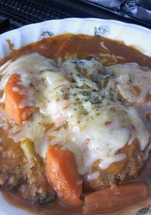 ﾘﾒｲｸ☆煮込み風ﾊﾞｰｸﾞに-レシピのメイン写真