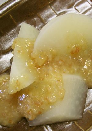 めっけもん♪簡単ふろふき大根・梅味噌タレ-レシピのメイン写真