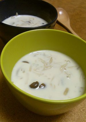 きのこたっぷり♪和風豆乳スープ-レシピのメイン写真