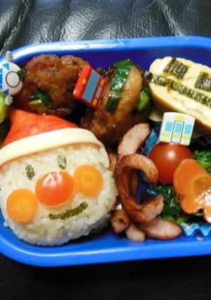 アンパンマンのサンタ弁当-レシピのメイン写真