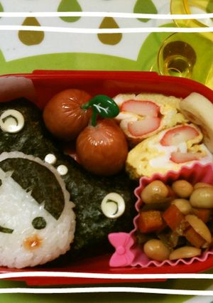 キャラ弁　かえるのかぶりもの-レシピのメイン写真