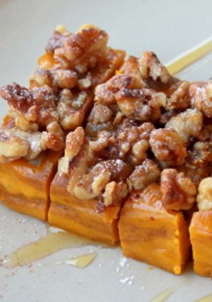 くるみとかぼちゃのメープル焼きプリン-レシピのメイン写真